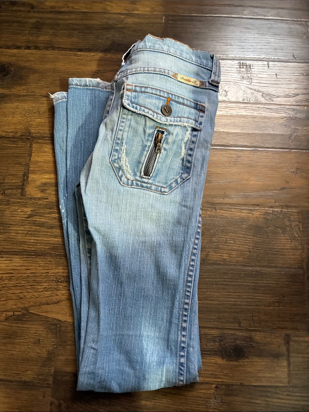 Frankie B. Light Wash Skinny Jeans